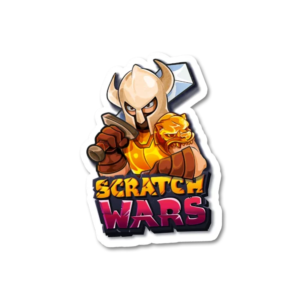 Scratch Wars - Samolepka